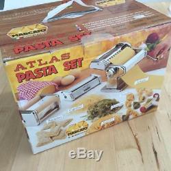 Marcato Atlas 150 Multi Pâtes Coffret Machine Spaghetti Made In Italy