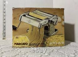 Marcato Atlas Machine De Fabrication De Pâtes Vintage Avec Boîte Fabriquée En Italie