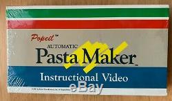Nib Popeil P400 Pasta Automatique Maker Food Machine Préparateur 12 Dies Ronco Nouveau