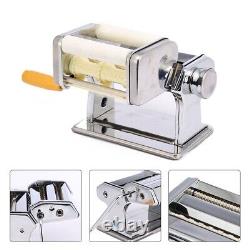 Noodle Machine Pasta Maker 251716cm Manual Making Multi-fonction Sliver