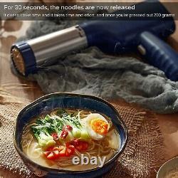Noodle Making Gun Press Machine De Pâtes En Acier Inoxydable Appuyant Sur Spaghetti Cran