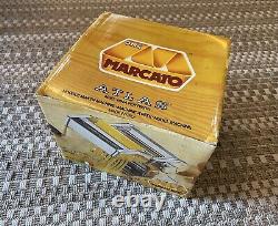 Nouveau dans la boîte: Machine à pâtes vintage MARCATO ATLAS 150 Fabricant de nouilles Fabriqué en Italie