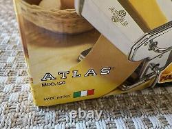 Nouveau dans la boîte: Machine à pâtes vintage MARCATO ATLAS 150 Fabricant de nouilles Fabriqué en Italie