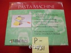 Nouvelle Marque Villaware Machine À Pâtes Al Dente #177 Réglable, 7 Paramètres, Et Plus