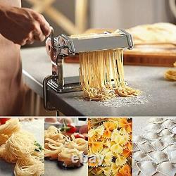 Pasta Machine Noodle Making Manual Maker Hand-turned Différents Engrenages Épaisseur