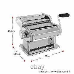 Pasta Machine Noodle Making Manual Maker Hand-turned Différents Engrenages Épaisseur