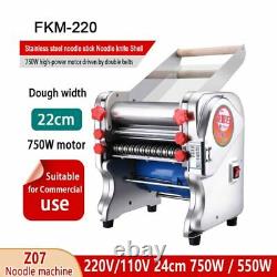 Pasta Noodle Maker Machine Électrique Machine Automatique Dough Roller Dumpling Stainless