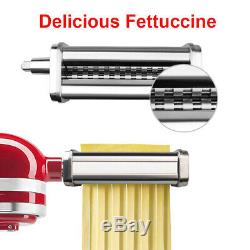 Pièce Jointe Pâtes De Coupe À Rouleaux Pour Kitchenaid Nouilles Maker Spaghetti Machine