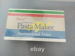 Popeil Automatic Pasta Maker Machine P400 Accessoires Dyes Excellent État