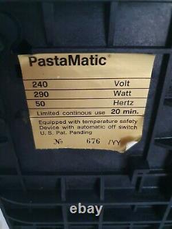 Simac Pasta Matic 700 Machine À Pâtes Maison Spaghetti Tagliatelle Vintage