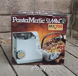 Simac Pastamatic MX 700 Machine À Pâtes Électriques Automatiques
